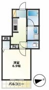 Alflat L．Bの間取り画像