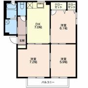 フィオーレ Aの間取り画像