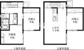 ユニキューブ富部の間取り画像