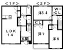 サニーサイドガーデンの間取り画像