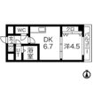 ONE ROOF FLAT FUKUSHIMA(ワンルーフフラットフクシマ)の間取り画像