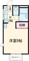 松山ハイツBの間取り画像