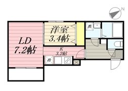 Cherim香住ケ丘の間取り画像