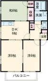 ドエル森の間取り画像