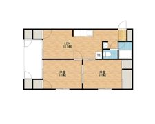 寺田マンションの間取り画像