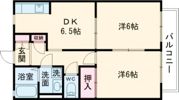 ディアコートみやび Ⅰ棟の間取り画像