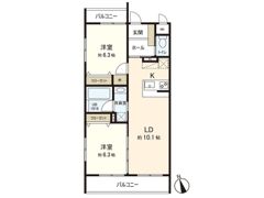 LeChouChou（ルシュシュ）の間取り画像