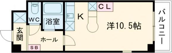 エスポアールitoの間取り画像