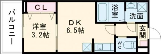 ジーメゾン奈良エルシアの間取り画像