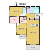 シェ・モア・ドーヴィルの間取り画像