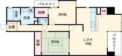 ジークレフ加古川東の間取り画像