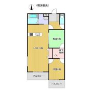 シェ・モア・ドーヴィルの間取り画像