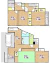 江里町貸家の間取り画像