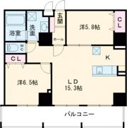 La Chic Ceriseの間取り画像