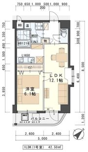 しゃとれ・にぱろくの間取り画像