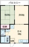 ドミール学園前IIの間取り画像
