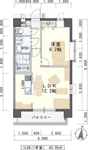 しゃとれ西中田の間取り画像