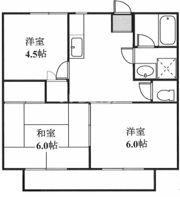 ウッドリバーサイドの間取り画像