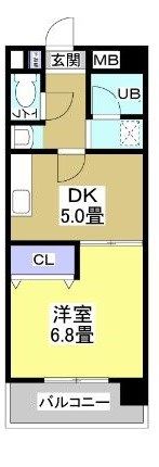 ラ・フォーレ東三方の間取り画像