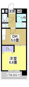 ラ・フォーレ東三方の間取り画像