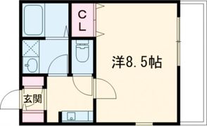 クレール上祇園の間取り画像