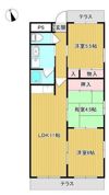 白本マンションの間取り画像