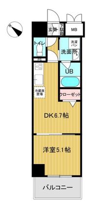 Luce Ⅶ（ルーチェセブン）の間取り画像