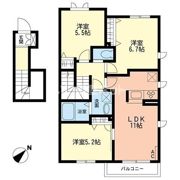 ROCKWELL Bの間取り画像