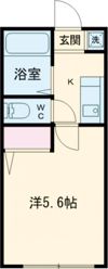 ルミネ河辺の間取り画像