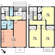 プランタンDの間取り画像