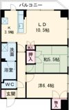 東加古川ミオの間取り画像