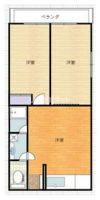 シティーハイツの間取り画像
