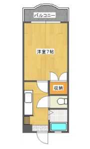 サンパティーク武町の間取り画像