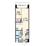 コンフォリア・リヴ東三国駅前ソルテラスの間取り画像