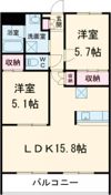 ｽﾍﾟﾗﾝｻﾞの間取り画像