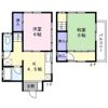 福田貸家の間取り画像
