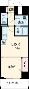 グランディール海老名の間取り画像