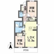 ル ボヌールの間取り画像