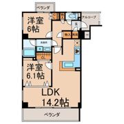 コントレール桜の間取り画像