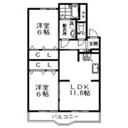 サンヒル上地の間取り画像