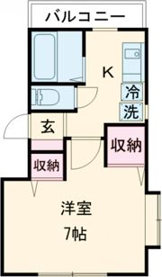 マキシムの間取り画像