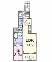 ララ シャングリラの間取り画像
