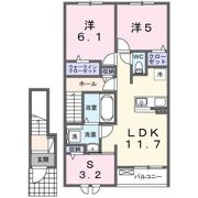 グランメゾンⅢの間取り画像