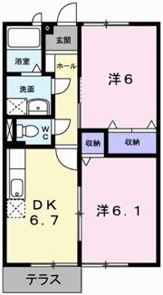 フォレスト矢倉の間取り画像