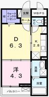 フィレール デュ トラジャⅦの間取り画像