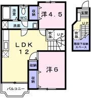リバーサイド片山の間取り画像