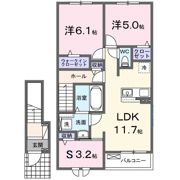 シャン・ド・ハーベストの間取り画像