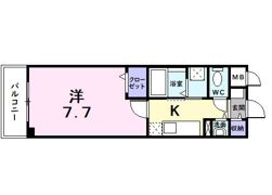 シャルマン御池の間取り画像