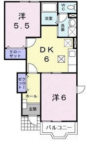 ヒルサイド・テラスの間取り画像