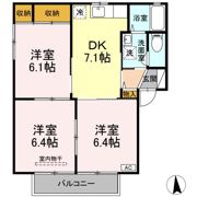 クレストNの間取り画像